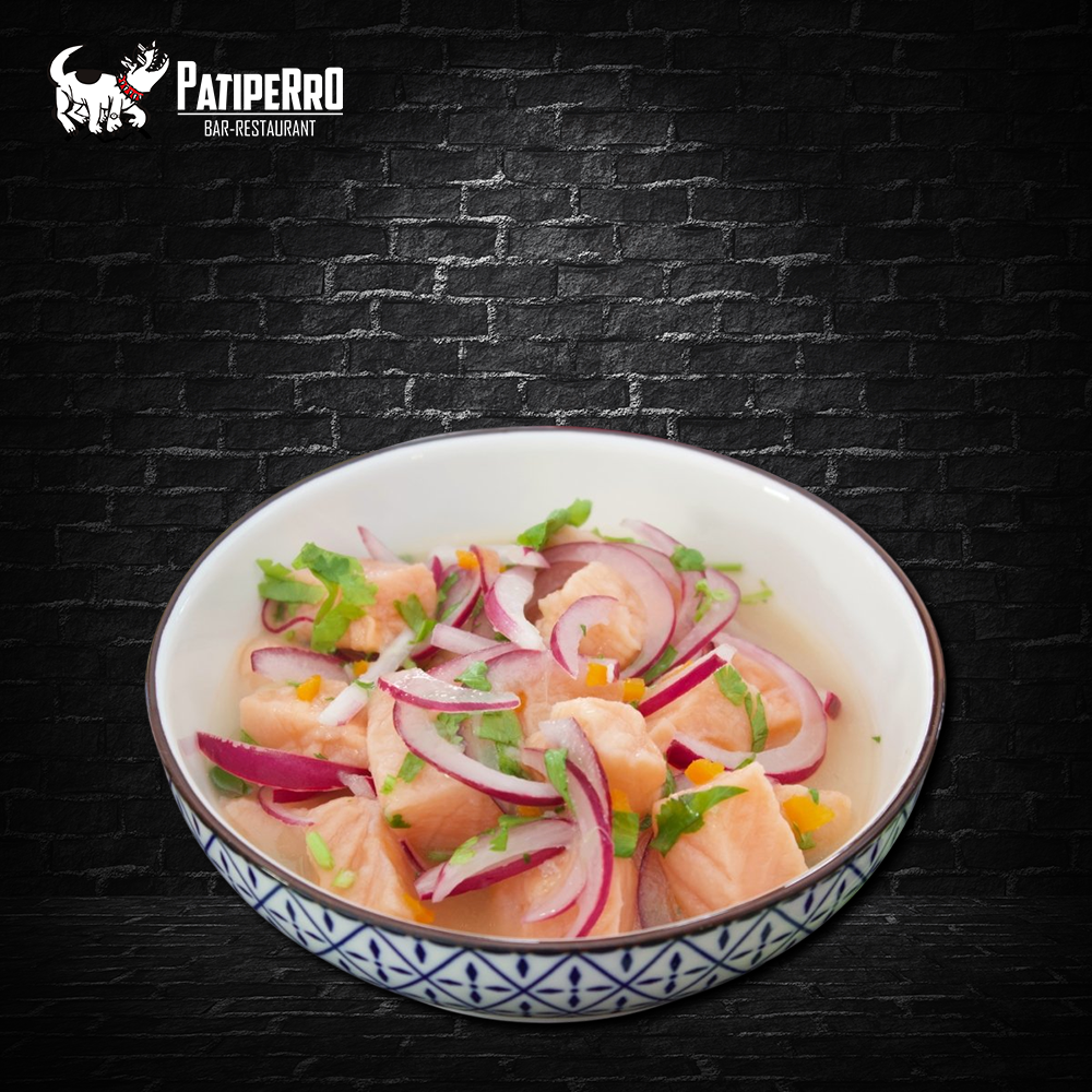 Ceviche de salmon