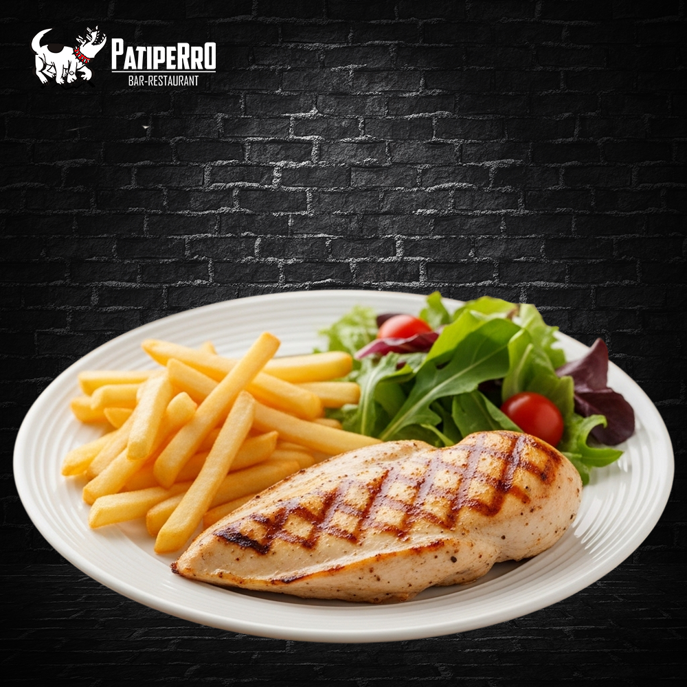 Pechuga de pollo a la plancha