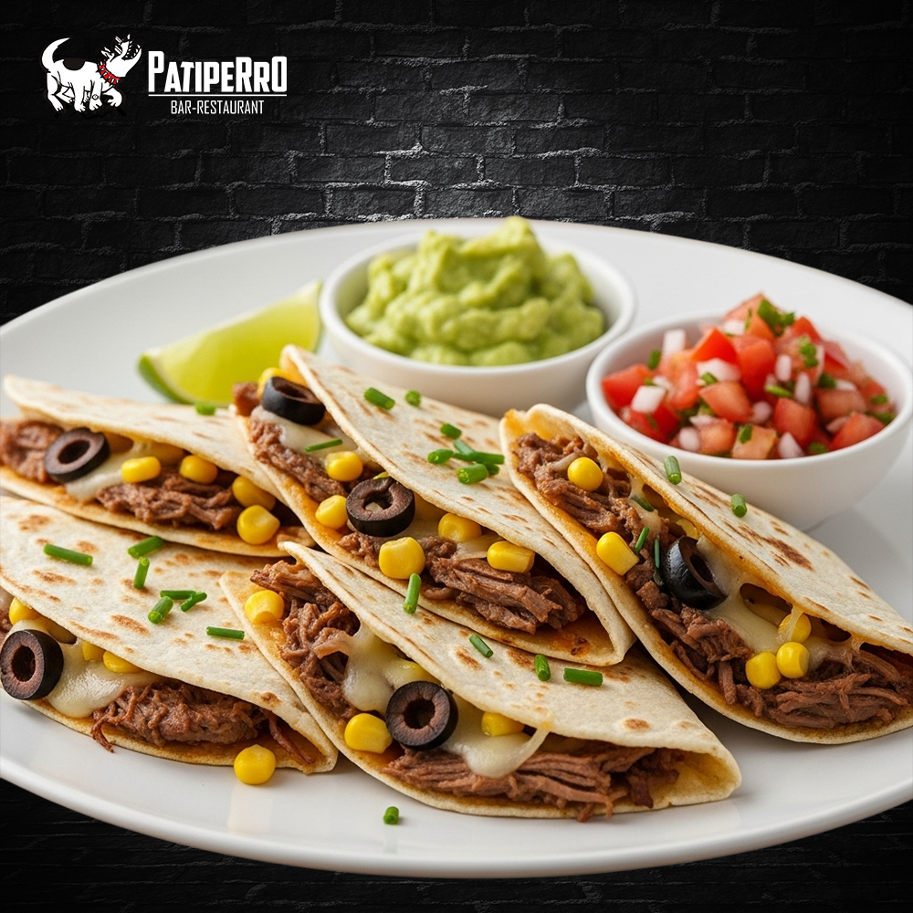 Quesadillas 6 unidades (2 a 3 personas)